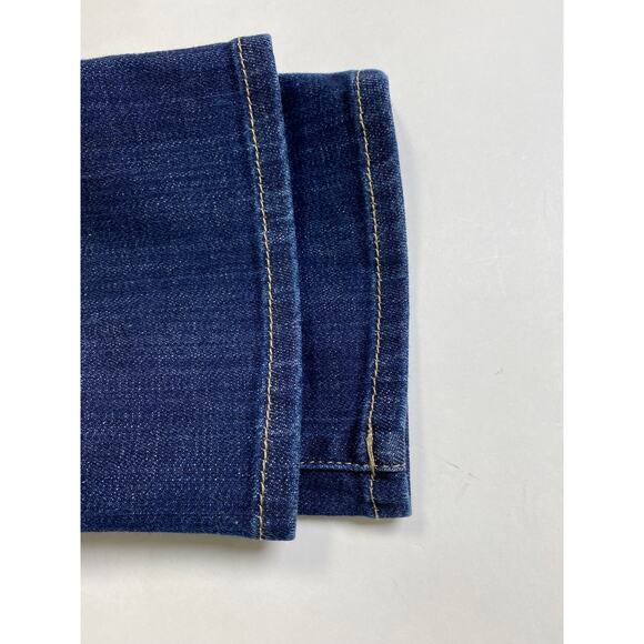 Chicos So Slimming High Cuff Girlfriend Slim Ankle Jeans Size 8 Casual Sassy - Picture 10 of 11